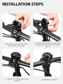 WEST BIKING Special Bike Computer Mount For Folding Bikes Durable Aluminum Alloy Easy To Install Bicycle Riding Accessories - Multicolor - View 3