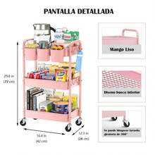 Multipurpose Carts & Push Cabinets - Black - View 9