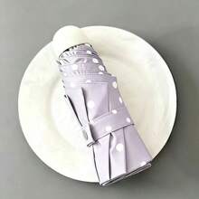 1pc Compact Polka Dot Capsule Portable Folding Umbrella, Sun Protection, Outdoor Travel Essential - Polka Dot Capsules - View 14