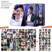 1 قطعة 92 بطاقة LOMO نجم تايلاندي أوم باوات K POP بضائع فنية بطاقات تجميعية فاخرة - متعدد الألوان - مشاهدة 9