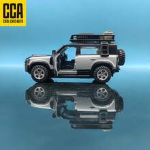 C C A Model Mobil Land Rover Defender Modifikasi Skala 1:43, Bodi Paduan Logam, Dua Pintu Samping Dapat Dibuka, Penggerak Tarik Mundur, Mobil Modifikasi DIY dengan Aksesoris, Mainan Anak Laki-laki dan Perempuan untuk Koordinasi Tangan dan Kemampuan Kognitif, Hadiah Halloween, Natal, Ulang Tahun - MultiWarna - View 11