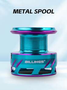 BILLINGS Spinning Reel,5.2:1 Gear Ratio Spinning Fishing Reel,8KG Max Drag,5+1BB,Metal Spindle,Carbon Rocker Left Right Interchanged ,For Freshwater Saltwater Fishing Reel - Multicolor - View 7