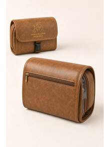 Tas Organizer Perjalanan Pasangan yang Dipersonalisasi, Nama & Tanggal Kustom, Desain Lipat Gantung, Hadiah Perjalanan Sentimental untuk Pernikahan dan Ulang Tahun. - MultiWarna - View 10