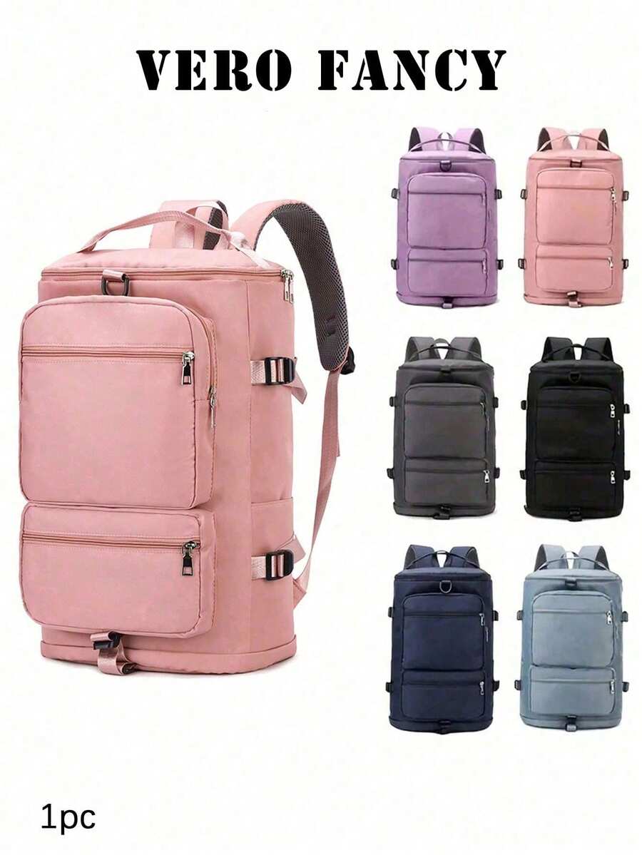 Large Capacity One Shoulder Minimalist Waterproof Double Backpack