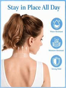 10/5/1pc Invisible Neck Care Patch, Breathable Neck Care Patch, Suitable For Neck Care, Elastic Neck Skin Improvement Patch. Unisex. - Multicolor - View 3