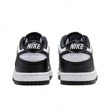 Nike Dunk 百搭舒適 GS 透氣 低筒 板鞋 黑白 男女同款 - 黑與白 - 查看 5