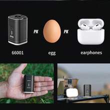 Pompa Udara Elektrik Mini untuk Luar Ruangan dengan Lampu LED (Termasuk Lampu SOS), Mengembang dan Mengempiskan, Baterai Isi Ulang 1200mAh untuk Kemudahan Dibawa dan Hemat Ruang, Cocok untuk Perlengkapan Tiup Luar Ruangan, Bantal Udara, Kasur Udara, Pelampung Renang (Tidak untuk Balon dan Ban) - A - View 12