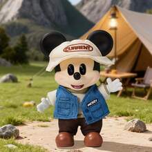 Miniso Non-Plush Filled Disney Mickey Mouse OOTD Figure Pendant, Daily Outfit Style, Exquisite Craft, Great For Backpack & Keyring Ornament, Best Birthday Gift(1 PC Random Delivery) - Multicolor - View 5