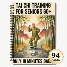 Balanced Qigong Practice, Self-Cultivation, Meditation Exercises, Fitness Goal Planner, Tai Chi Enthusiast Martial Arts Manual, Balance Training Logbook - Target Plan - View 2