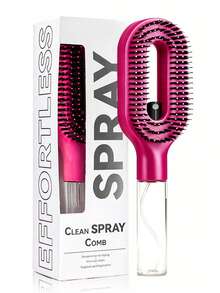 2-In-1 Spray Hair Comb, With Directional Liquid Spray Styling Comb, Can Moisturize Hair And Eliminate Static Electricity, No Spray Bottle Needed, Perfect Hair Care Gift - Multicolor - View 13