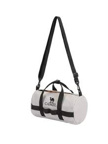 CAMEL CROWN Neutral Outdoor Sports Small Capacity Lightweight Shoulder Bag Messenger Fitness Cycling Bag - Oatmeal Ash - View 1