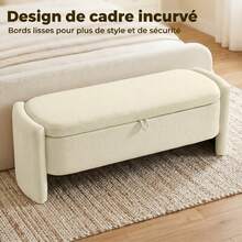 Bedroom Benches - White - View 4