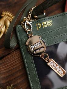 Tempat Kartu Harry Potter dengan Pelindung ID, Tas Penyimpanan Pelajar, Tempat Kartu Bergaya Vintage - MultiWarna - View 6