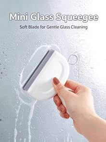 Cây gạt nước cầm tay mini dễ thương, lưỡi mềm và linh hoạt, mẫu gương mùa thu giá rẻ, phụ kiện phòng tắm, dụng cụ lau kính cửa sổ, công cụ loại bỏ nước di động, dụng cụ lau kính gắn tường, phù hợp cho phòng tắm, bồn rửa, mặt bếp, dụng cụ vệ sinh nhà tiết kiệm không gian - Nhiều màu - Xem 6