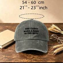 1pc Modern Casual Washed Cap, Printing, Unisex Fashion, Provides Shade & Sun Protection, Perfect For Outdoor Activities. - Multicolor - View 9