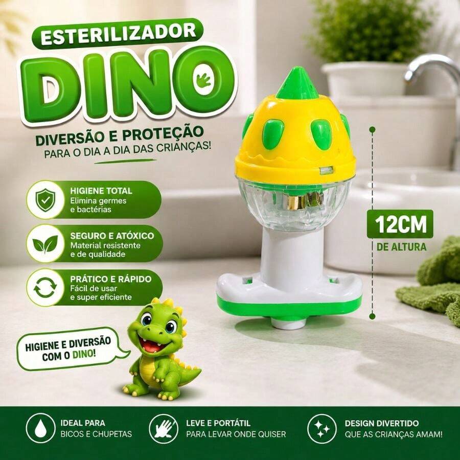 Pião Giroscópio Grande Brinquedo Infantil Brincadeira Criança Pronta - Multicolorido - Visão 1