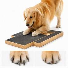 2pcs Pet Scratching Board, Reusable Nail Grooming Board, Includes 1 Pre-Applied Sandpaper + 1 Replacement Sheet, Suitable For Cats And Small Dogs - View 5