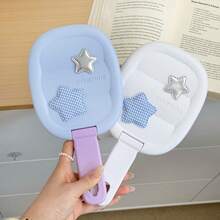 Portable Handheld Mirror, High-Quality Desktop Standing High-Definition Folding Makeup Mirror, Small Mirror For Girls To Touch Up Makeup On The Go - Multicolor - View 6