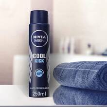 Nivea Men Cool Kick Anti-Perspirant Deodorant Spray 250ml - masculine scent - View 4