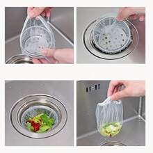 30/300/500/1000/1500PCS Replacement Filter Mesh - Fine Mesh Strainer For Kitchen Sink, Drain, Vegetable Washing - Anti-Clogging, Easy To Clean - Suitable For Small Openings, Durable Pipes And Food Preparation Strainer, Kitchen Sink Filter, Practical Kitchen Tool, Efficient Filtration Fabric - Multicolor - View 3