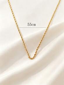 1pc Mixed Style Necklace Chain Bulk Round Snake Chain, O-Ring Chain, Blade Chain, Lip Chain, OT Chain, Grid Chain, Etc. Suitable For DIY Pendant Jewelry Making Materials, Suitable For Women's Daily Wear - Multicolor - View 11