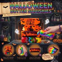1pc Halloween Butter Stick Bread Squishy - Multicolor - View 8