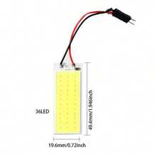 4 PCS Car Interior Accessories 18/24/48 SMD T10 4W 12V COB Car Interior Panel LED Lights Lamp Bulb Car Dome Light Car Panel - A - View 10