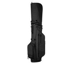 Lightweight Nylon Golf Club Stand Carry Bag, Portable Black Golf Club Holder For Men & Women, Compact Golf Storage Bag For Driving Range, Golf Course Practice - Black - View 4