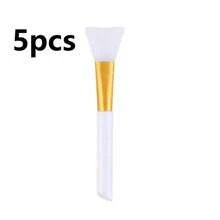 5/1pc Soft Silicone Face Mask Applicator Brush, Silicone Mask Brush, Mud Mask Brush, Makeup Brush - / - View 10