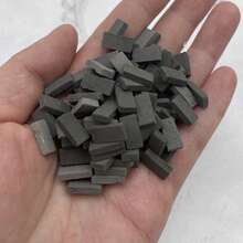 50/150pcs Mini Micro Brick Set, Grey Wall Brick Model, Suitable For DIY Crafts, 1:35 Fairy Garden Micro Landscape, Sand Table Architectural Accessories - A - View 3