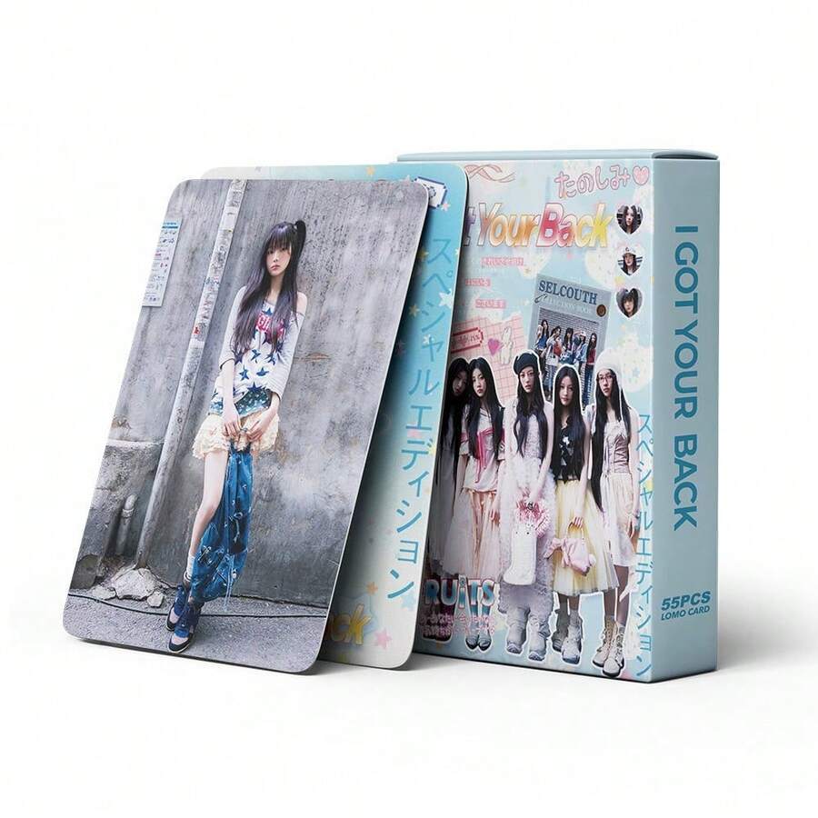 1PC 55pcs I Got Your Back K POP Merchandise LOMO Photocard - A - View 1