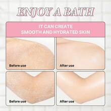 1-Piece Body Exfoliating Pad, Strong/Regular Type Optional, Gentle Exfoliating Cleansing, Deep Hydrating And Moisturizing Body Skin Care, 8 Pieces Per Box (Single-Piece Packaging Optional) - Multicolor - View 4