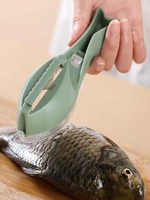 1/2/3pcs Fish Scale Remover, Creative Fish-Shaped Scraper For Home Use - View 7