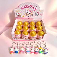 Sanrio Mystery Blind Box Keychain Figurine KT Series PVC Material Bag Charm Keychain Christmas Halloween Party Small Gift Carnival Gift - Multicolor - View 6