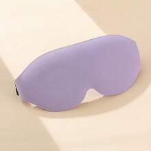 1pc 3D Contoured Sleep Eye Mask, Soft Memory Foam Light-Blocking Eye Mask, Adjustable Zero Pressure Eye Mask, Comfortable Eye Mask, Suitable For Travel Napping, Night Sleep, Home And Office - Sleep Mask - View 9
