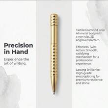 Premium Metal Click Ballpoint Pen, Business Neutral Pen, Stress Relief Rotating Ballpoint Pen, Gift Box Set - Sets - View 8