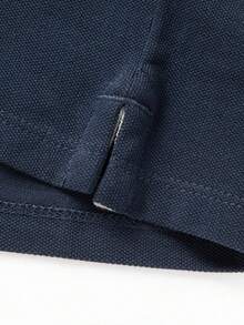 Timberland Summer Outdoor Loose Breathable Sports Top Casual Business Polo Shirt With Collar - Royal Blue - View 7