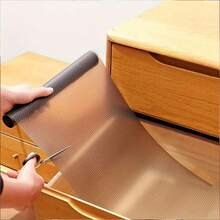 Cabinet Non-Slip Mat, Non-Adhesive Cabinet Mat, Non-Slip Waterproof Mat, Thickened Strong Kitchen Cabinet Drawer Mat, Refrigerator Mat - Clear - View 11