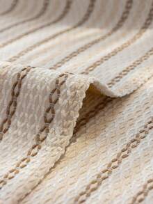 1pc Plush Ball Anti-Slip Anti-Dust Anti-Scratch Furniture Protector, All-Season Breathable Sofa Cover, Machine Washable Reusable Sofa Slipcover, Pet-Friendly Home Office Living Room Decorative Furniture Protection - Khaki - View 6