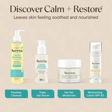 AVEENO Face CALM+RESTORE Nourishing Oat Cleanser 200ml - Sensitive - View 5
