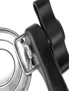 Manual Stainless Steel Can Opener, Smooth Edge Design, Soft Grip Handle And Easy-Turn Knob, Effortless Handheld Can Opener, Suitable For Home And Restaurant Kitchens - View 3