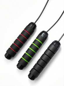 Steel Wire Jump Rope, Adjustable Length, Multi-Function, Unisex, Suitable For Student Exercise, Fitness, Fat Burning, Sports Club Training - Multicolor - View 6