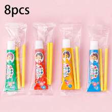 1/5/10/20pcs Random Color Cartoon Bubble Gum, Classic Nostalgic Gift, Small Gift, Cartoon Outdoor Creative Bubble Blower, Bubble Foam Holiday Party Small Giveaway - Multicolor - View 9