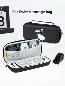 مجموعة إكسسوارات Cailai بموضوع "البطة الباردة تشرب القهوة" لجهاز Switch 2 (2025) / Switch / Switch OLED (متوافقة مع حافظة الجهاز/حقيبة الحمل؛ خيارات من TPU ناعم أو قشرة صلبة مع حامل قابل للفصل) - مشاهدة 9
