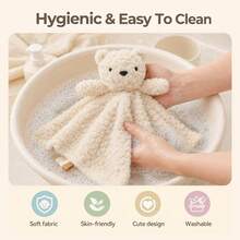 Baby Cute Soothing Brown Bear Toy, Cartoon Multi-Functional Rabbit Companion Educational Toy, Outdoor Companion Toy, Parent-Child Interactive Game, Newborn Gift Box Toy - Multicolor - View 9