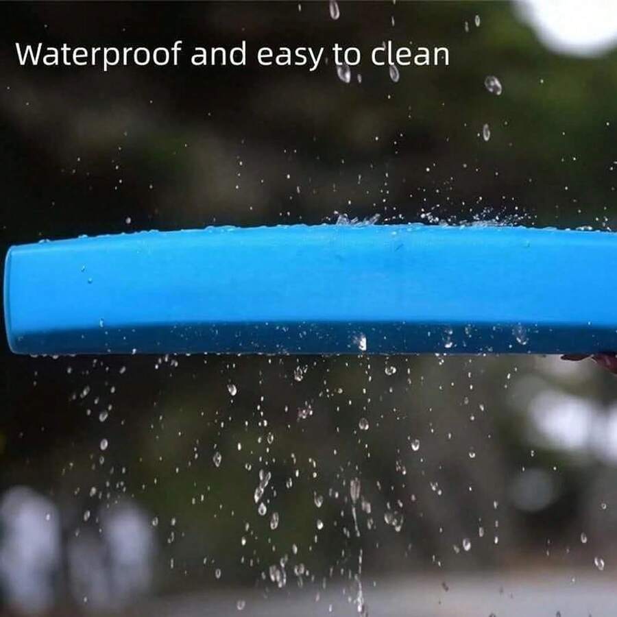 1pc Blue Dog Car Window Chin Support Pad, Soft Foam Pet Window Protection Cushion, Universal Dog Head Support, Suitable For Car SUV Truck, Comfortable Travel Accessory, Prevent Neck Fatigue And Window Scratches - M - View 1