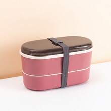 1pc Practical Portable Student Lunch Box, Multi-Compartment Large Capacity Bento Box With Utensils, Food Storage Container, Suitable For Back To School, Daily School Use, Ideal Gift For Graduation, New Year, School Essential - Multicolor 2 - View 11