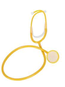 1pc Stethoscope Prop Adjustable Toughness Durable Doctor Role Play Birthday Halloween Christmas Gift Family Game Prop - Multicolor - View 7