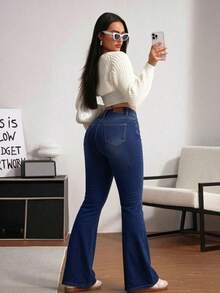 Women Jeans - Deep Blue - View 6