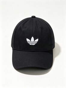 Adidas Unisex Baseball Cap AC 2026 Summer New Style Sun Visor Casual Duckbill Hat JC6023 - Black - View 1
